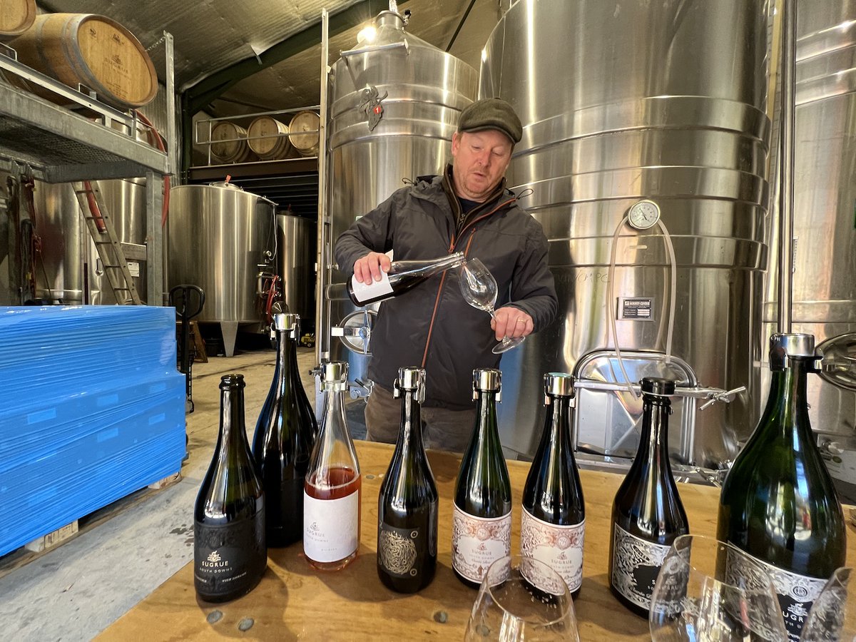 Exciting times for Sugrue South Downs and Britain’s finest winemaker @DermotSugrue – a 1st permanent winery, a tie-in with @The_Pig_Hotel, new vineyards and lots of exciting new cuvées. I caught up with the Sugrues to discover why 2024 will be their year the-buyer.net/people/produce…