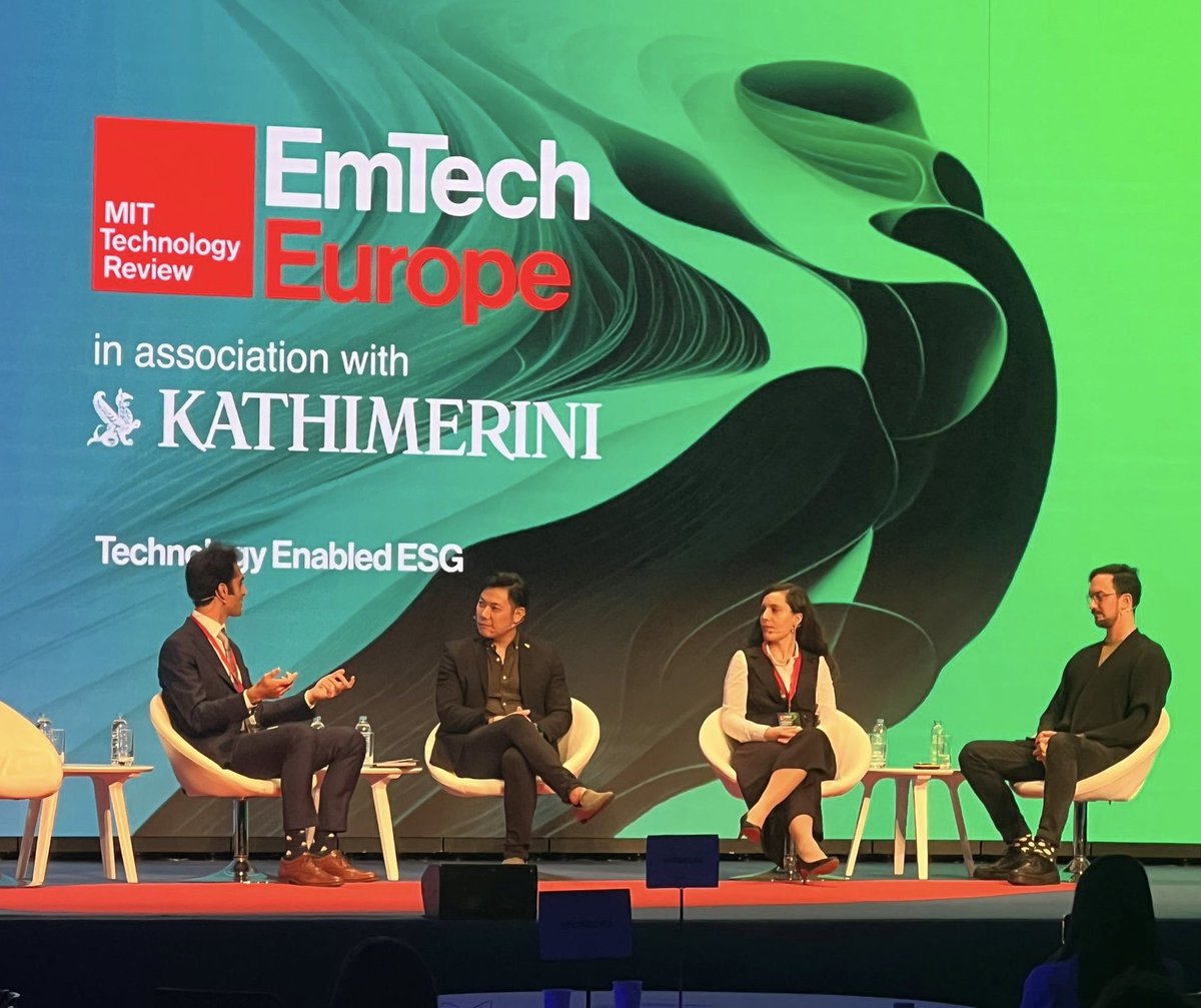 AwakenHub's tweet photo. Wrapping up a super week here in Athens - great to reconnect with the #EmtechEurope innovators we met in Donegal last year & to meet @MIT professor @agarwaledu … also to see our friend Ted Hu (we could get used to rooftop life …) https://t.co/DuX7BcaVlU