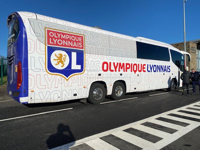 Les lyonnais sont bien arrivés à #limoges ! 
 <a href="/BPFC24/">Bergerac Périgord Football Club ⚽️</a> #foot