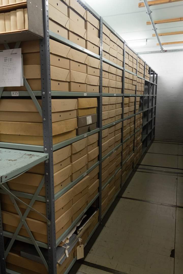 WarwickshireCRO's tweet photo. Today we have a story from our 2020 #CollectionsWeek for you! During this week, Principal Archive Assistant Karen &amp; Archive Assistant Jo focused their efforts on moving the Diocesan Records in Strongroom A.

That was a busy two weeks! 

#ExploreYourArchive #EYADustbusters https://t.co/edHbfWyXyW