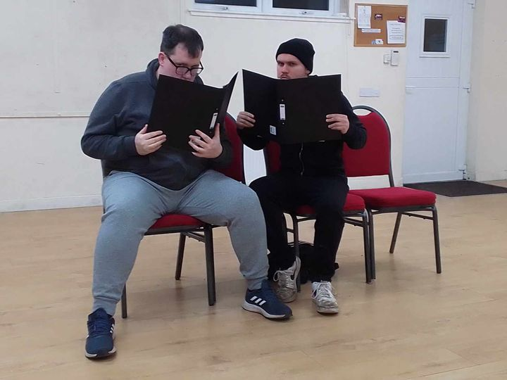 WhatsOnSAT's tweet photo. Stardust Theatre Company presents Outside the Audition. A One Act Play as part of the @dramascot at @CnauldTheatre this coming March. https://t.co/u20KyPVVJn