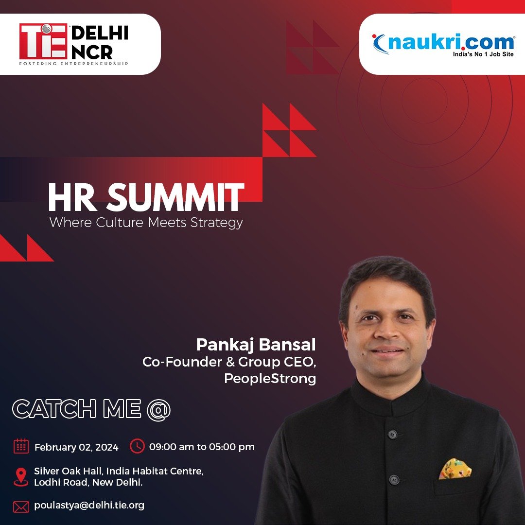 This February 2024, get ready to witness country’s most promising startup founders, HR professionals and industry leaders at TiE Delhi-NCR HR Summit 2024.

🗓 Feb 2, '24 | 9 AM - 5 PM
📍 India Habitat Centre, New Delhi

Secure your spot: events.tie.org/TiEDelhi-NCRHR…

#TiEDelhiNCR