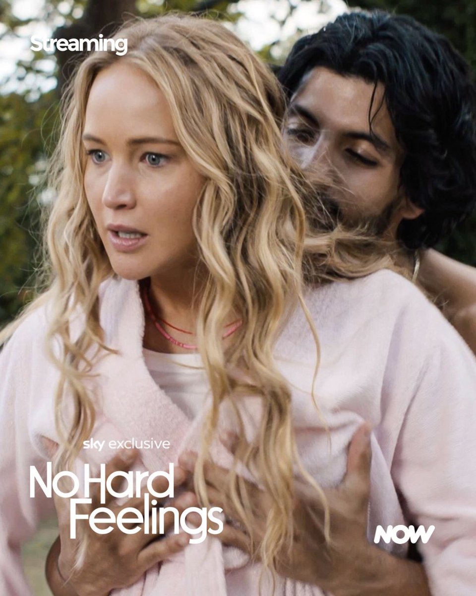 Pretty. Awkward.

#NoHardFeelings starring #JenniferLawrence is now streaming, exclusively on <a href="/NOW/">NOW</a>.