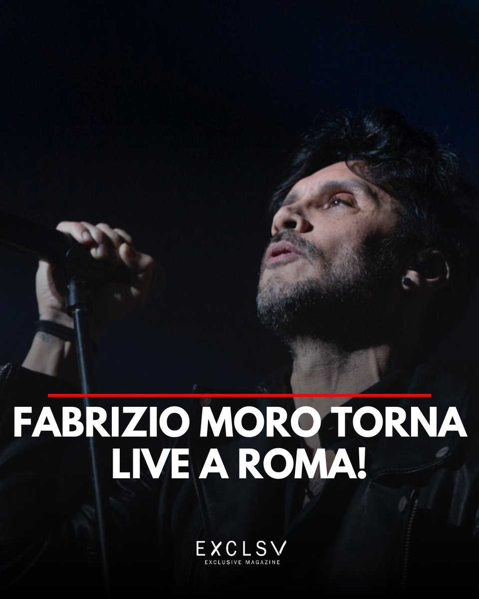 @FabrizioMoroOff torna in concerto a #Roma!

exclusivemagazine.it/2024/01/19/fab…