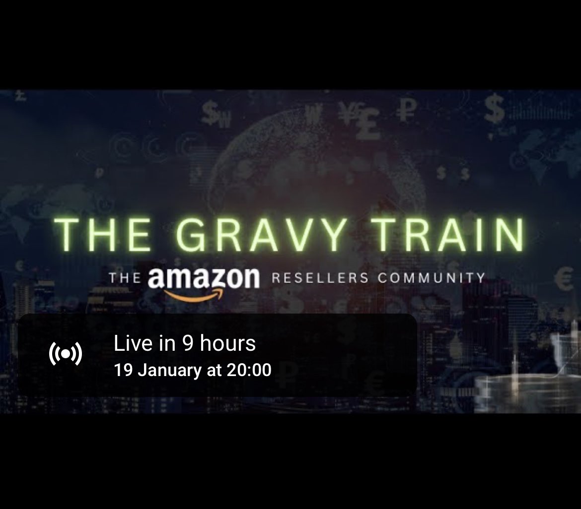Tonight <a href="/GravyFi/">Chris Gunkel</a> will be hosting the group's first ever YouTube live stream for members only.

Expecting this to be a regular thing with a variety of guest speakers from the Amazon space. 

See you there at 8pm TGT members 🎙️🎥