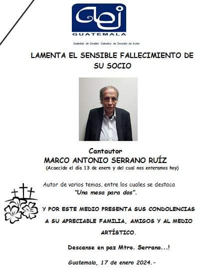 Que en paz descanse maestro El Sombra