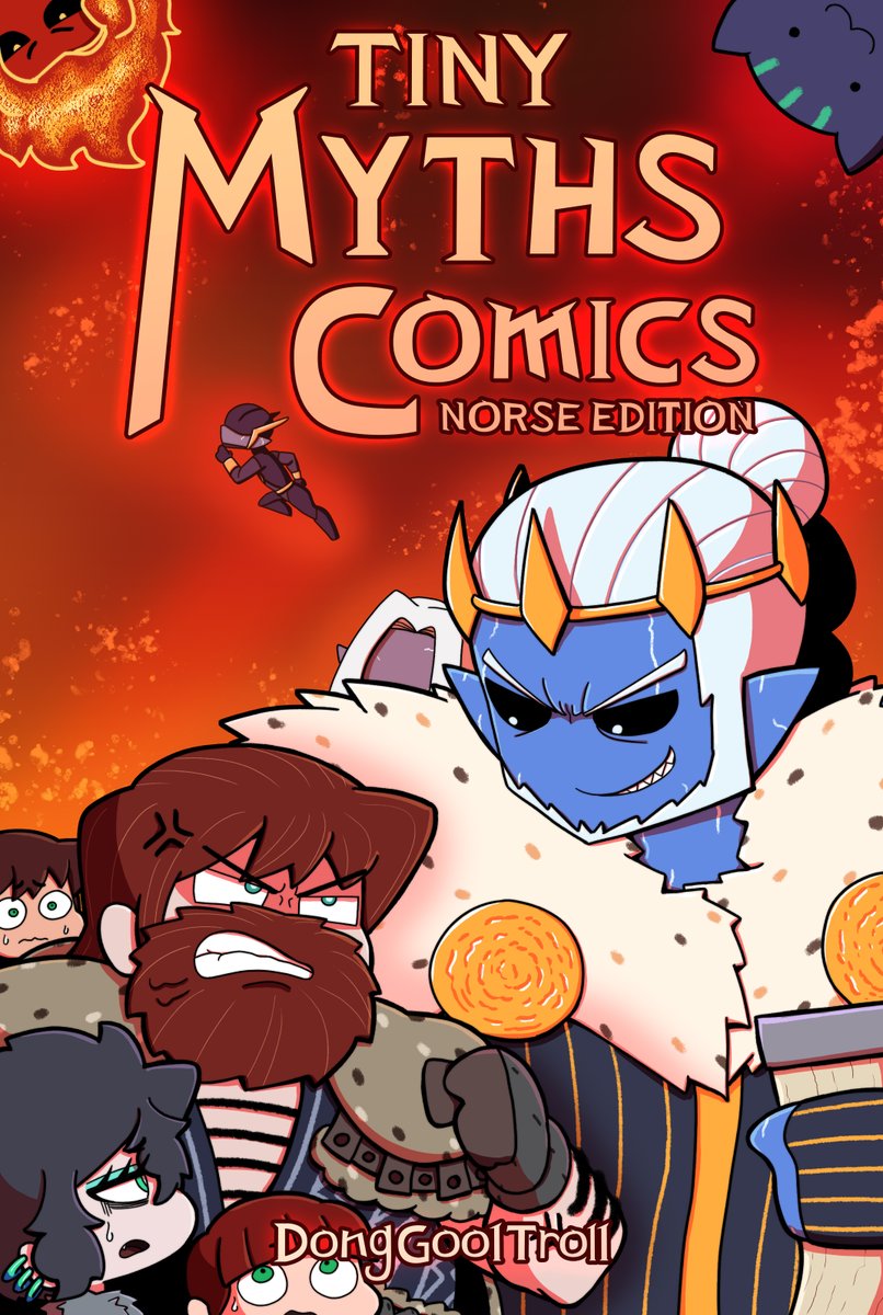 Tiny Myths Comics: Norse Edition #8 - Thor's Journey to Utgard is Now Available on Amazon! amazon.com/dp/B0CSDXZSW8