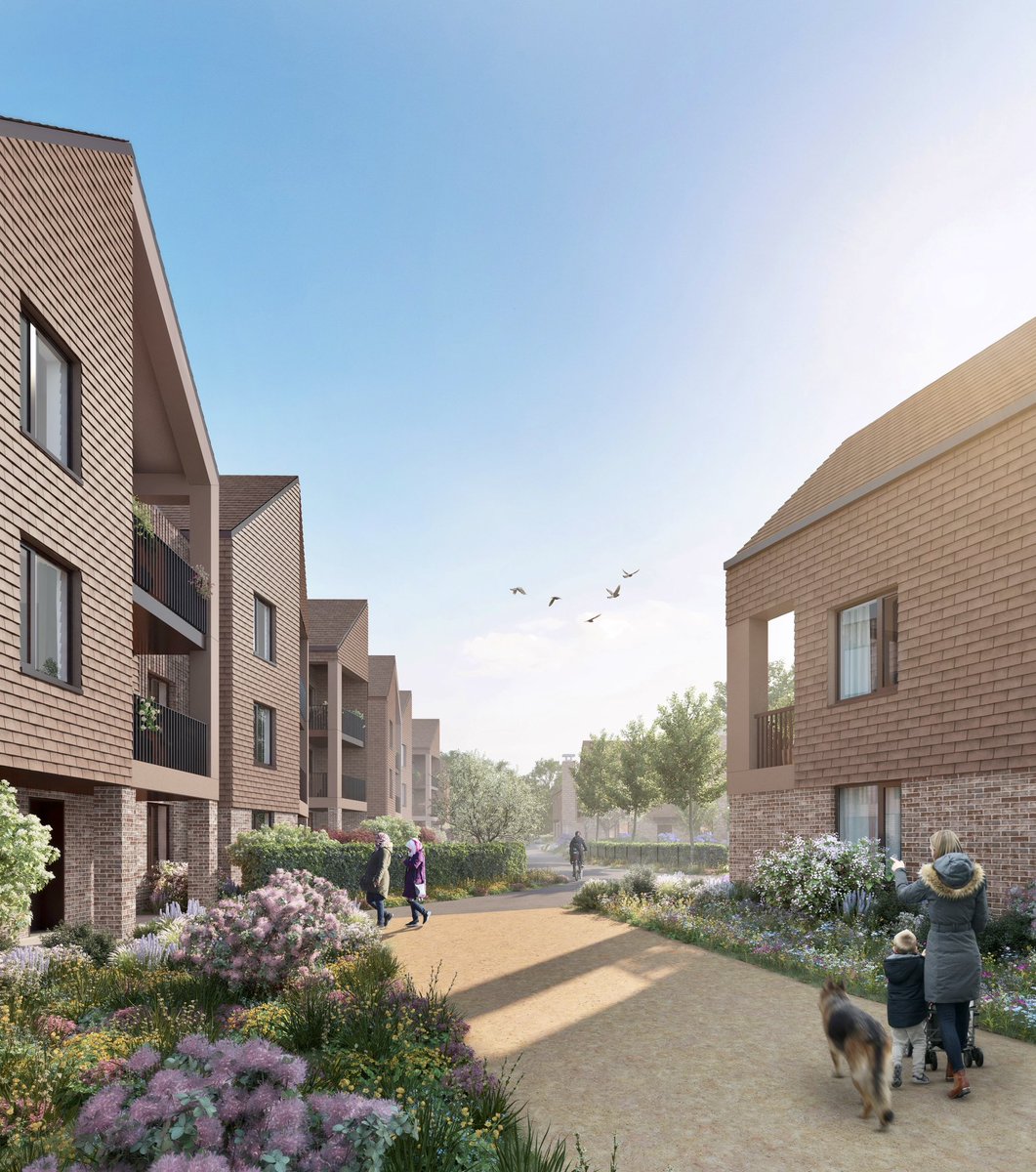 Delighted to receive planning for 38 homes at Forest Drive in Theydon Bois, Essex for Anderson Developments. Distinctive placemaking, landscape &amp; permeability combine to celebrate the existing neighbourhood &amp; wider setting. #HolisticCommunities #WellnessIsABuildingMaterial