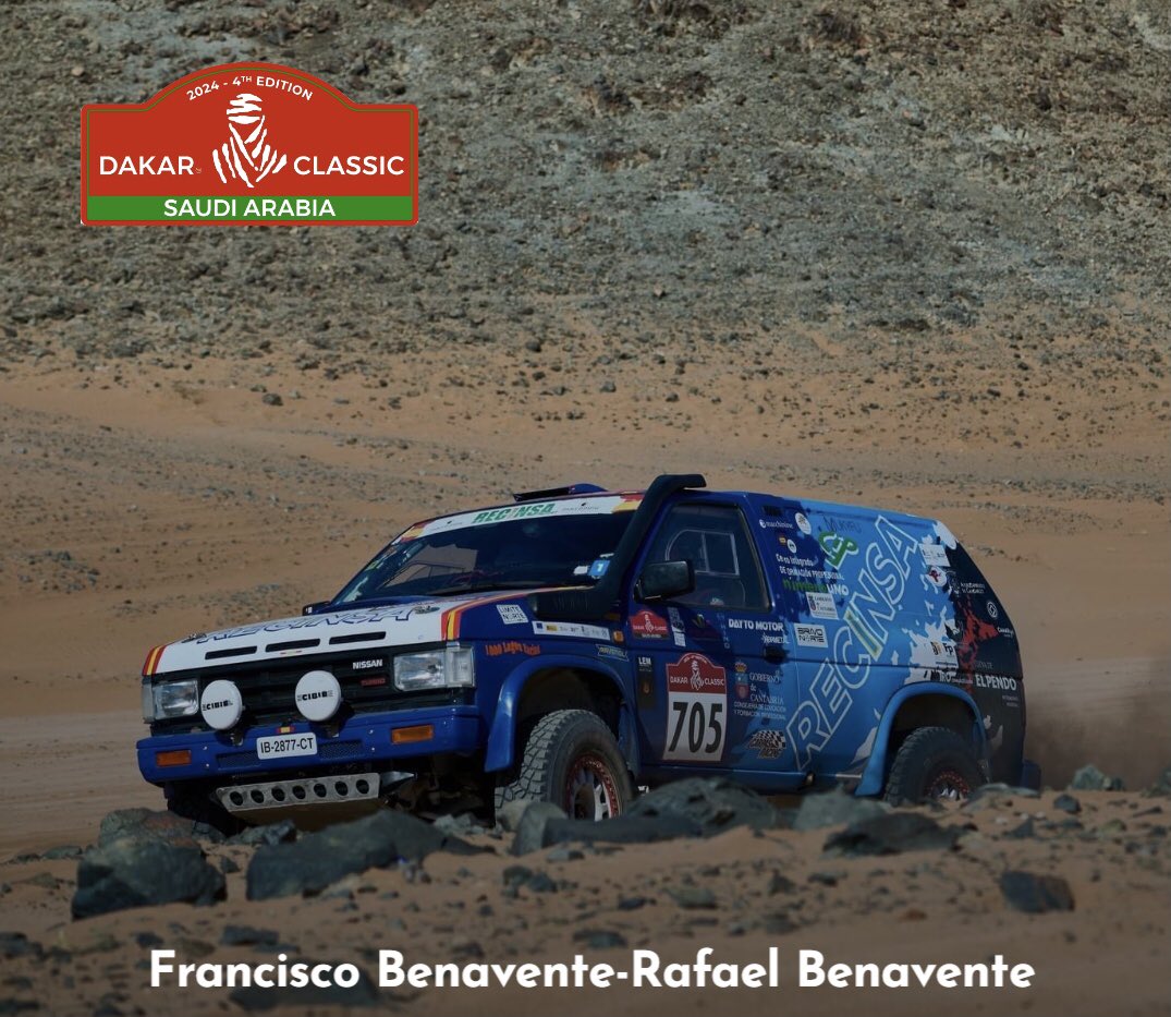 Finalizado el #DakarClassic, queremos felicitar al equipo Recinsa Sport, compuesto por Chisco y Rafa Benavente, que consiguen el mejor resultado en su cuarta participación en la prueba 🚗💨 

🌐 cantabriaclassicrally.com

#Dakar #Classic #Regularidad ⏱