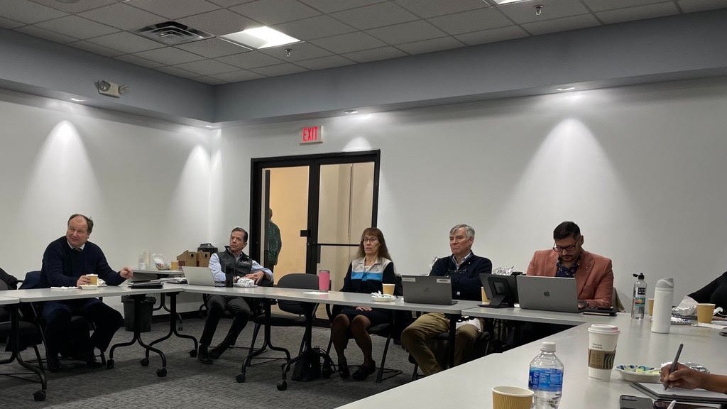 Wrapping up a tour in parts of New England, Director Patrick O'Brien sat down with the New England Regional Defense Industry Collaboration (NERDIC). Special thanks to @CCATInc for hosting the meeting. #manufacturing #workforcedevelopment #onecommunity