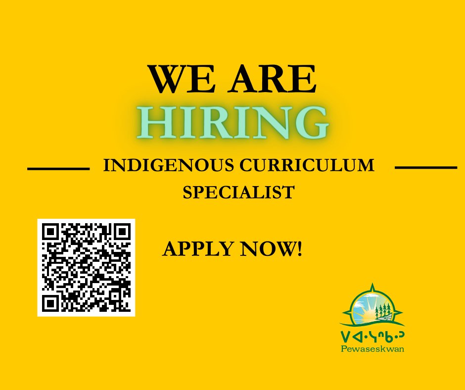 We are seeking an experienced Indigenous Curriculum Specialist to join our team and play a vital role in promoting Indigenous perspectives and knowledge within our educational and learning programs. For details visit tinyurl.com/mttfzd3b #usaskcareers #IndigenousResearch