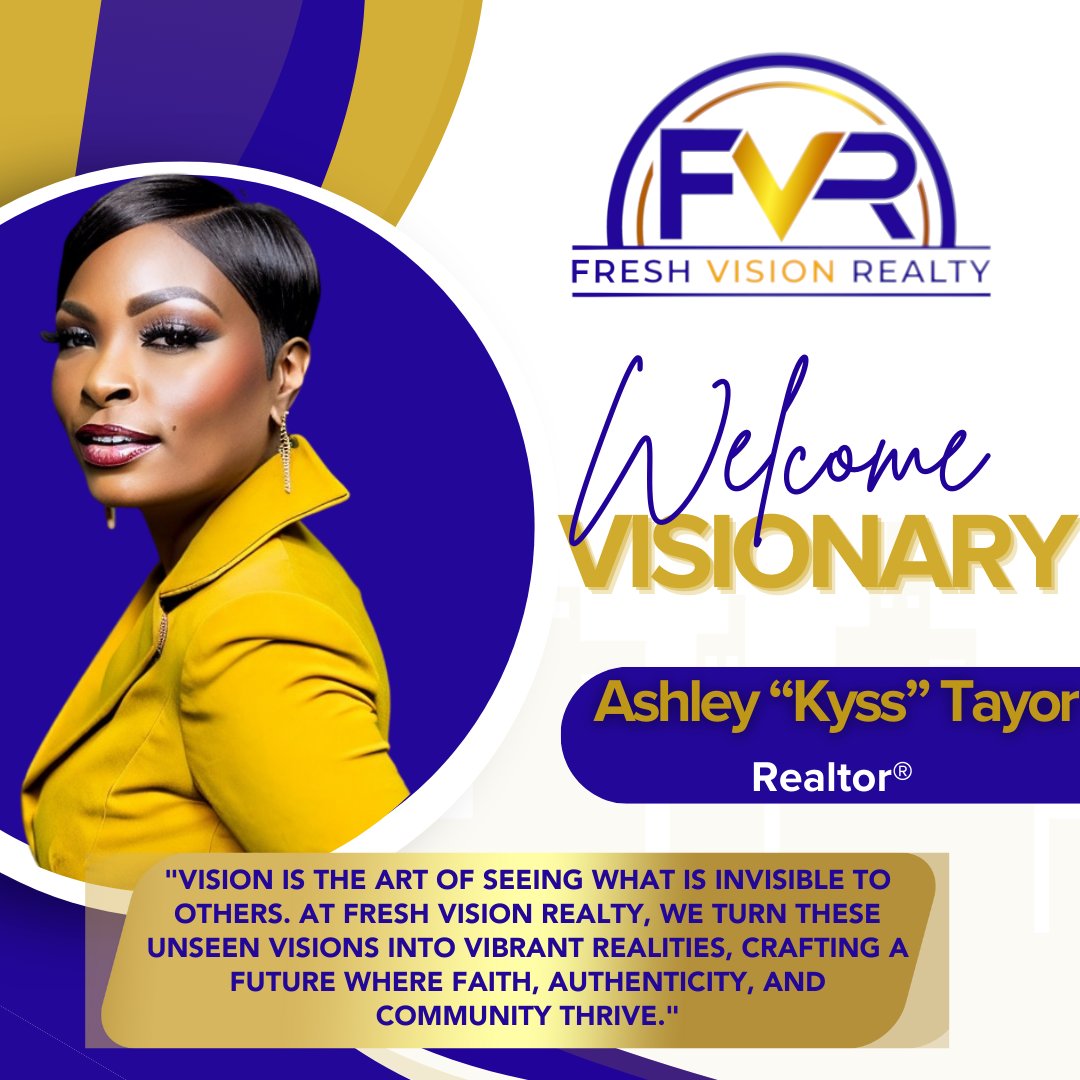 freshvisionteam's tweet photo. 🌟 Introducing Ashley! From credit restoration expert to real estate pro at Fresh Vision Realty. She brings her financial acumen in-house, offering a unique home buying and selling edge. Need credit tips? #AskAshley! 🏡💼 #RealEstateExpert #CreditSavvy #FreshVisionRealty https://t.co/WhMzkacFNC