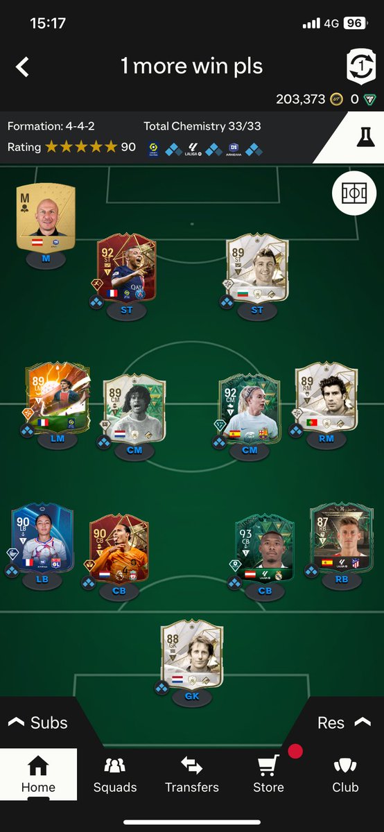 Donbrins's tweet photo. @GullitGangFC24 My right side needs improvement hopefully EA blesses me https://t.co/KHEScLUptx