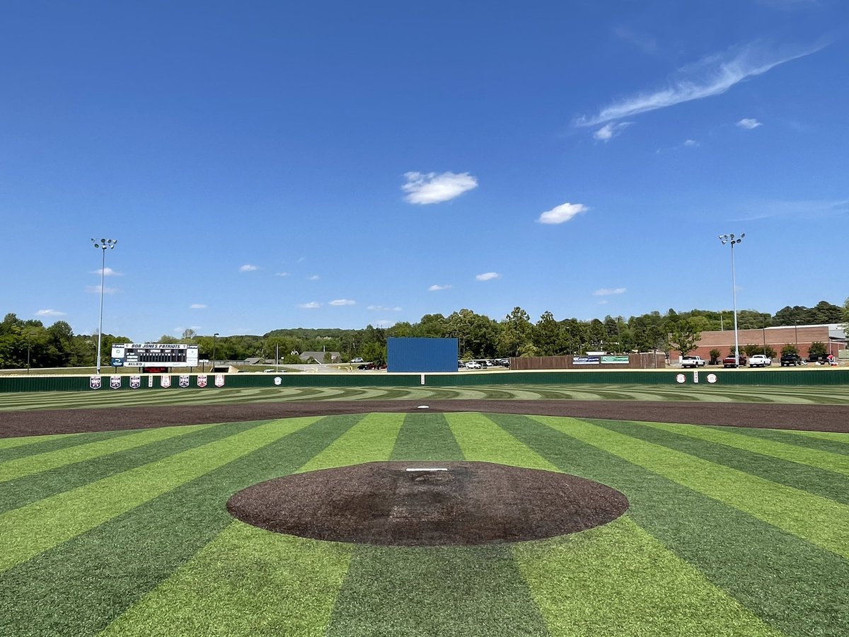 HSBaseballField's tweet photo. Bob Jones High School (Madison, Alabama) #GoPatriots @BJHSBaseball @CoachJSmith_ @PBR_Alabama @aldotcomPreps @AHSAAUpdates @BobJonesHigh @bjpatriots #HsBaseballFields https://t.co/ZFR0Gx76YZ