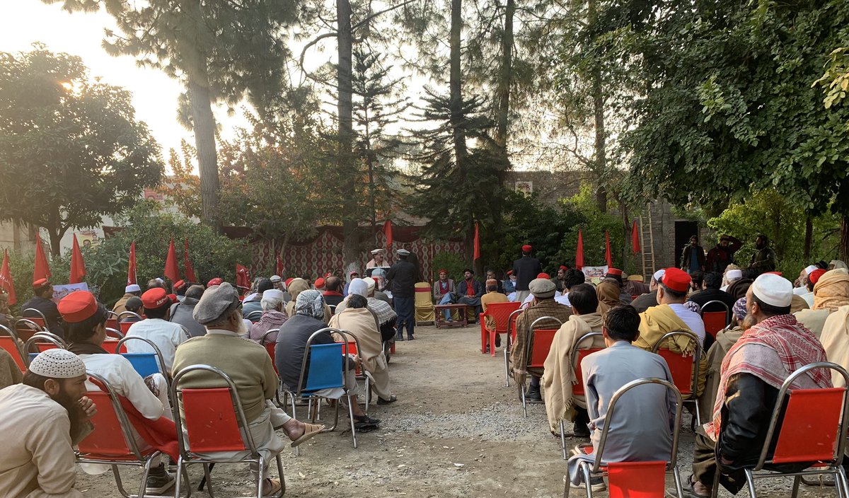 Khadimhussain4's tweet photo. On trail of #ANPElectionCampaign . Corner meetings in #Sherkera and #Mathani (Peshawar) today. Several dozen people joined @ANPMarkaz in these areas. 
#PK77 
#NA30 
#Vote4Laltain https://t.co/KVHSf9lUGB