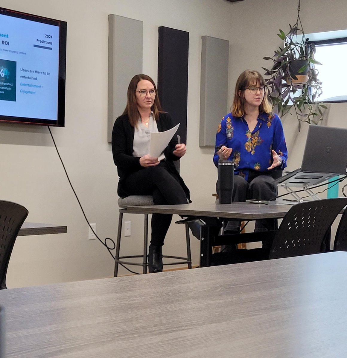 Thank you to all in attendance for the first KeyNotes of 2024! It was great to connect with our community and share valuable insights on the social media landscape. Here's to social media success in the new year! #KeyNotes #marketingclass #socialmedia #socialmediamarketing