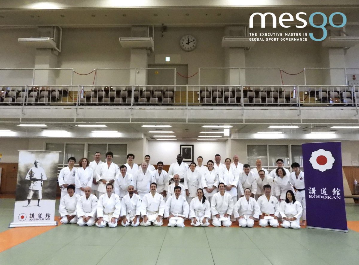‼️ 7th session #MESGO |

📍 Tokyo

Enjoying the 7th session about "Future of Sport" at the Kodokan Judo Institute, the headquarters of the worldwide judo community! Wonderful pic! 👇🏻