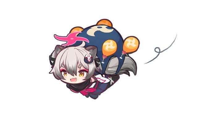 風船(で)飛んだ 今日からブルアカふぇす٩( ᐛ )و