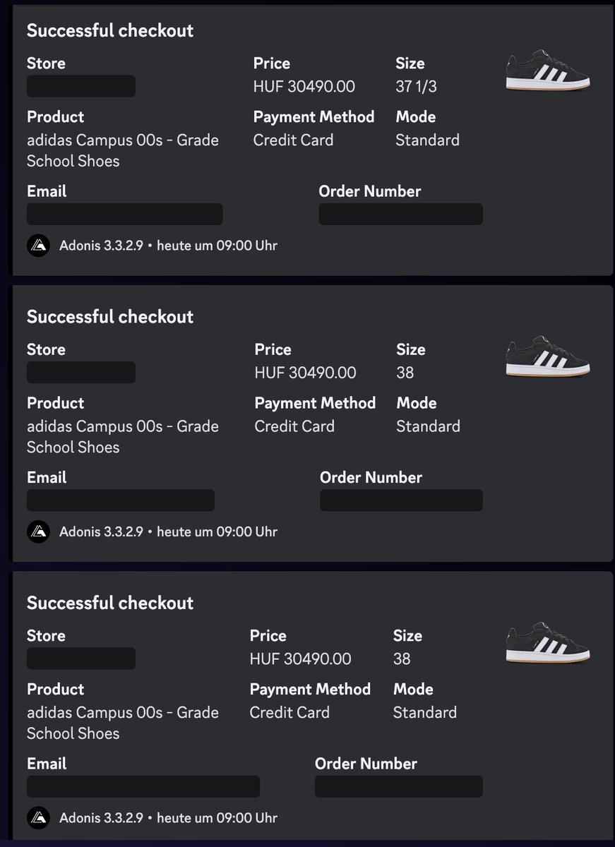 Fabio_upg_'s tweet image. 🎉
Cg: @Nootify 
Bots: @panaiobot @Cybersole @AdonisBots 
Proxies: @BoilingProxies 
@essential__tool 

Running aco for @EssentialAc0