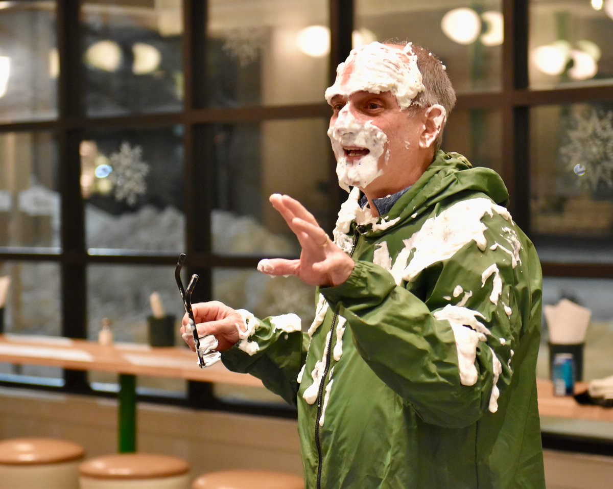 Internal Medicine at Iowa (@intmedatiowa) on Twitter photo Our Pulmonary division members braved the cold & snow Sunday night for their annual holiday party and to watch Dr. Tom Gross catch a pie in the face for a good cause. @IowaPSTP <a href="/UIowaPCCM/">University of Iowa PCCM Fellowship</a>
internalmedicineiowa.org/2024/01/18/pul… Our Pulmonary division members braved the cold & snow Sunday night for their annual holiday party and to watch Dr. Tom Gross catch a pie in the face for a good cause. @IowaPSTP <a href="/UIowaPCCM/">University of Iowa PCCM Fellowship</a>
internalmedicineiowa.org/2024/01/18/pul…