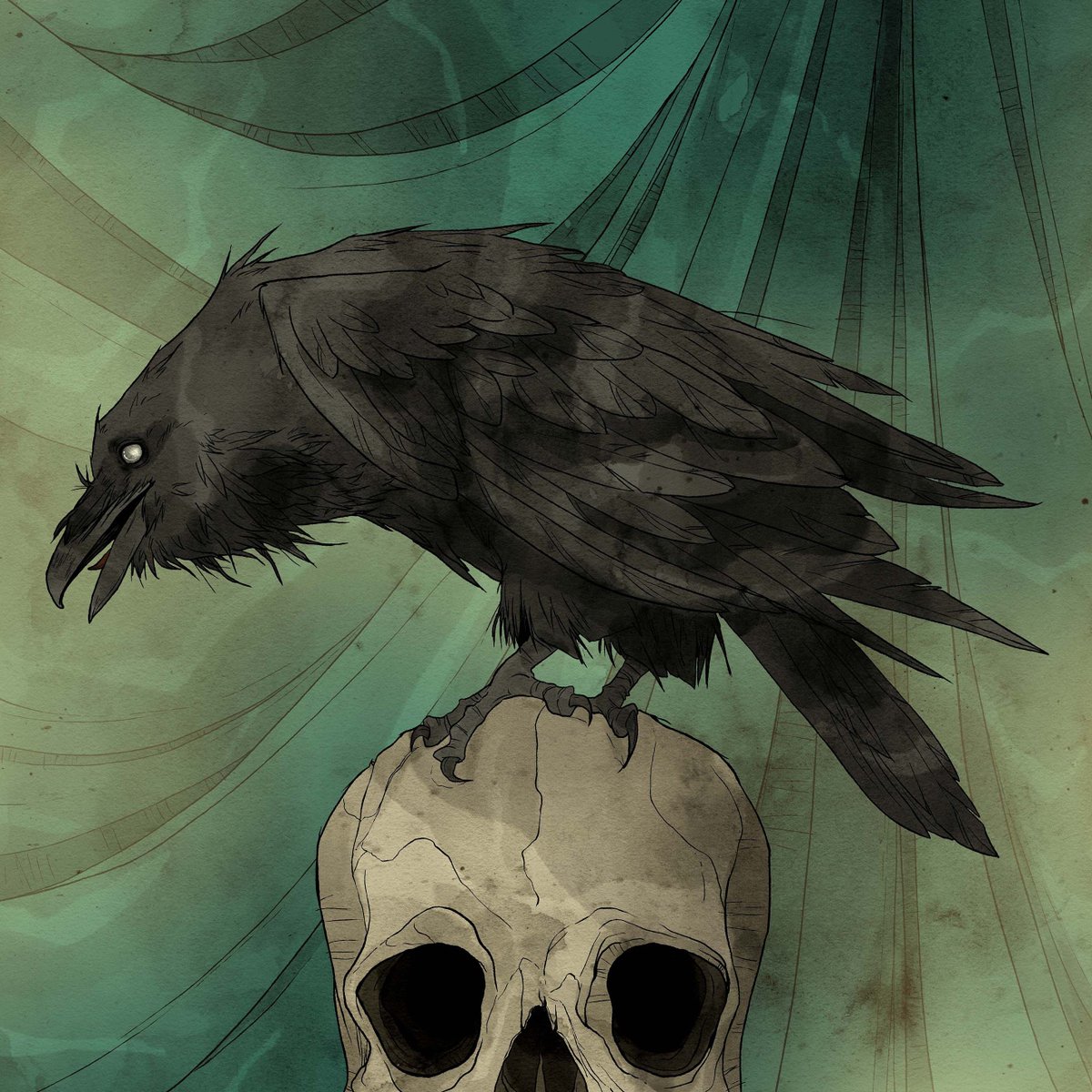 Abigail_Larson's tweet photo. A very happy birthday to Edgar Allan Poe 🩸💀🐈‍⬛ https://t.co/qhubYs0kyl