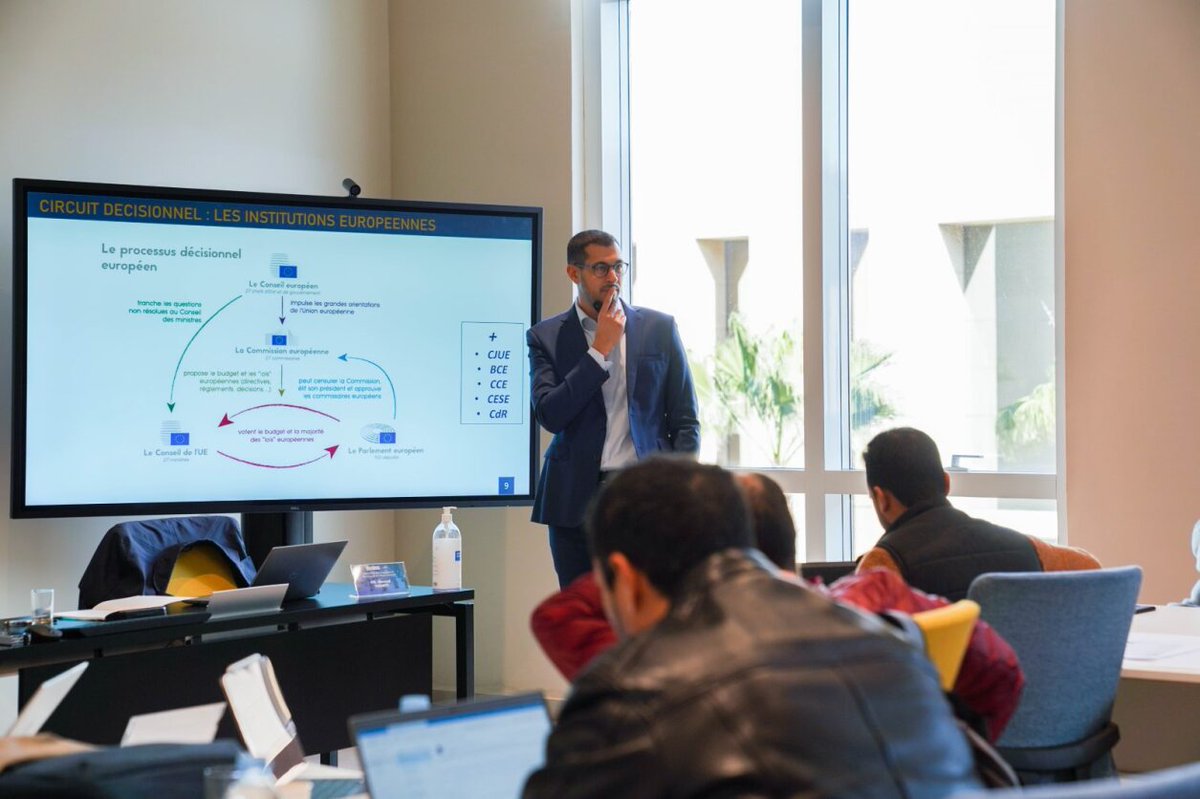 pps_school_um6p's tweet photo. 🌍 💹 Du 15 au 19 janvier s’est tenu le 4ème module du prestigieux « Executive Master of Science « Géopolitique et Géoéconomie de l’Afrique Emergente ». https://t.co/Go949Ss1fw