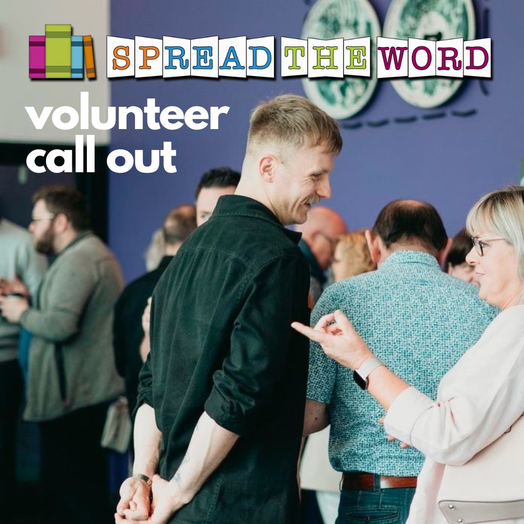 Volunteers Needed! 🫡 Our 'Spread The Word' Literary Festival is making a big comeback from 6th-11th February 2024 and we need a dedicated team of volunteers to help deliver it!! If you would like to volunteer, please email spreadtheword@watersidetheatreni.com 📚