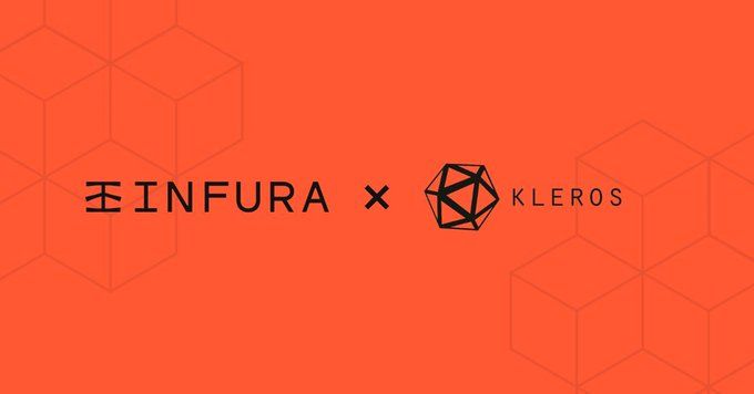 ⚖️ Since 2017, <a href="/Kleros_io/">Kleros</a> has relied on Infura's API endpoints to access Ethereum &amp; IPFS. 

Infura's managed APIs provide reliability, allowing Kleros to focus on development and operations. 

Learn more about Kleros 👉 buff.ly/2x0YNjv