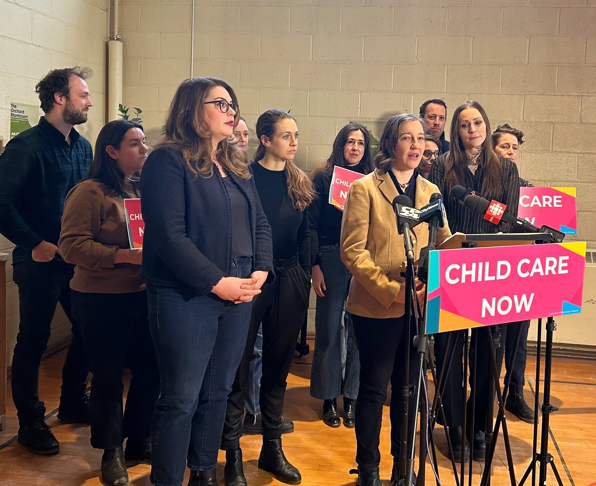 Carmelite, a beloved community hub, is closing after 100 years of operation, and now 175 families that are now faced with the hard task of finding new childcare. The Ford govt needs to increase the number of childcare spaces and revise funding to childcare centres now. #OnPoli