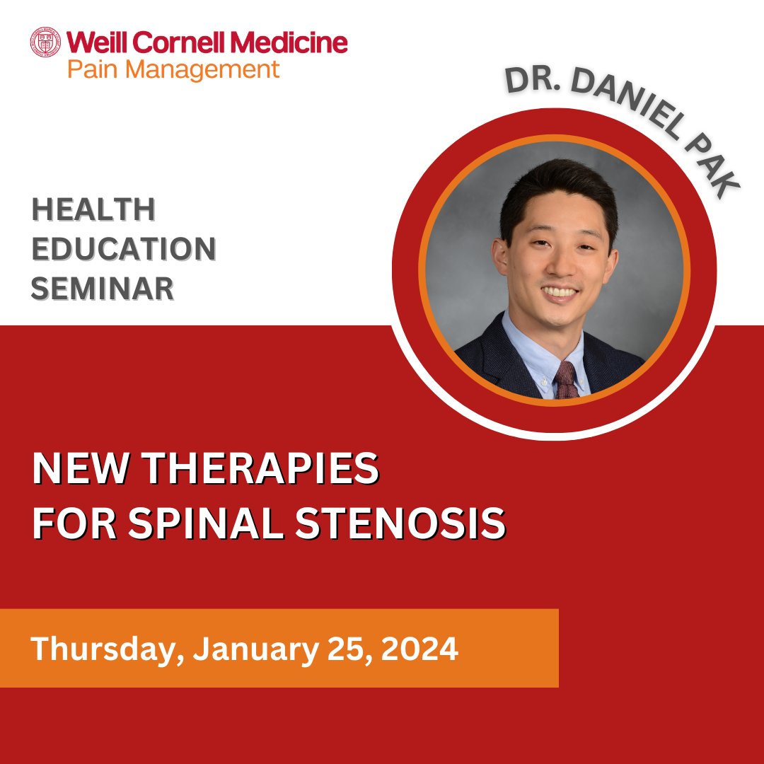 Weill Cornell Medicine Pain Management tweet media