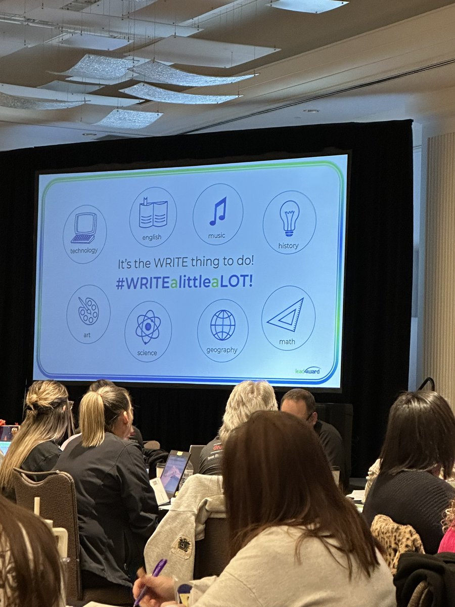 Love learning from @fessenden_john! #writealittlealot! @lead4ward @tsnaptalk #BPF2024