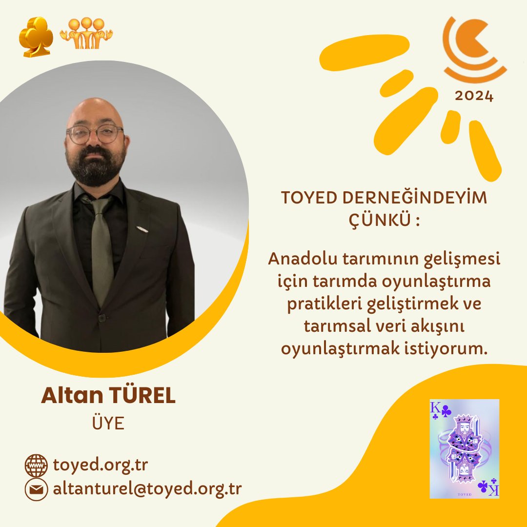 İşte üyelerimiz ♦️♣️♠️♥️

Altan Türel ♣️🔥

#toyed #uyeler #2024 #oyunlastirma