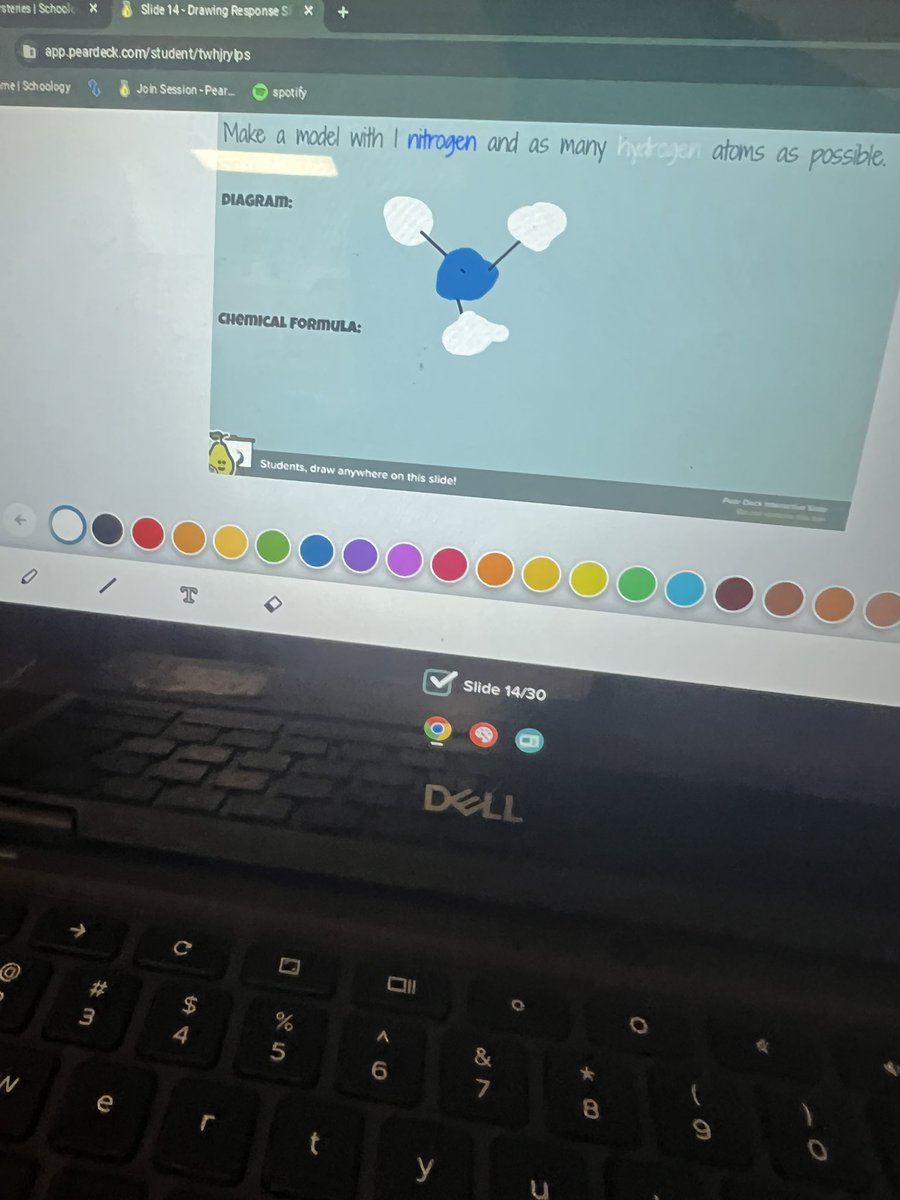Yay! One of my favorite lessons today! Students create and draw molecules 😍

Chemistry of Materials Act 6
<a href="/SEPUP_UCB/">SEPUP</a> <a href="/LabAids/">Lab Aids</a>