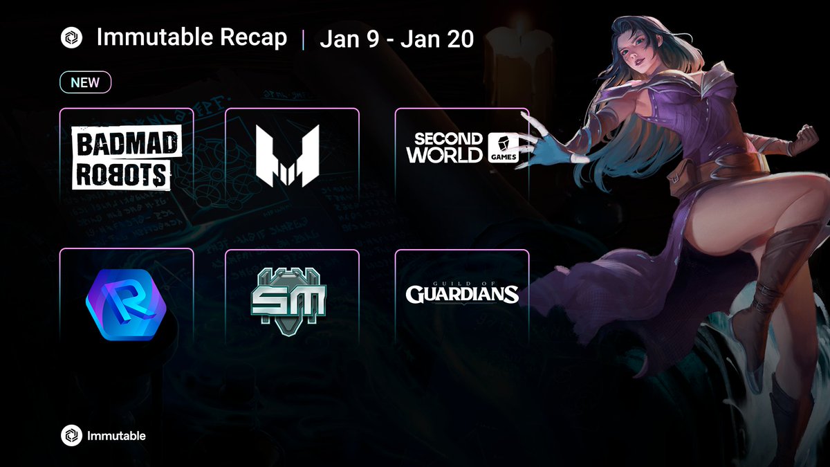 hitarayo's tweet photo. Here we go, Web3 Gaming Highlights on @Immutable

#Immutable zkEVM, powered by @0xPolygon is really cooking in Web3 Gaming.

Let's dive in fresh gaming news 🧵⬇️ https://t.co/a8OFrsVpQS