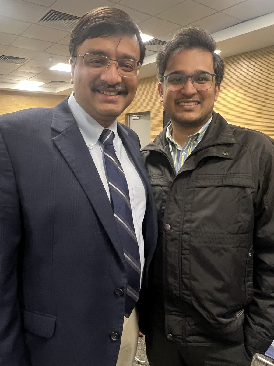 It was a privilege to hear your talk in person. Thank you Dr @NitinJainMD for the amazing talk. Thank you Dr @Prasshmehta for making this happen.
#grateful #gurukul #leukemia #oncology #ALL #TcellRx