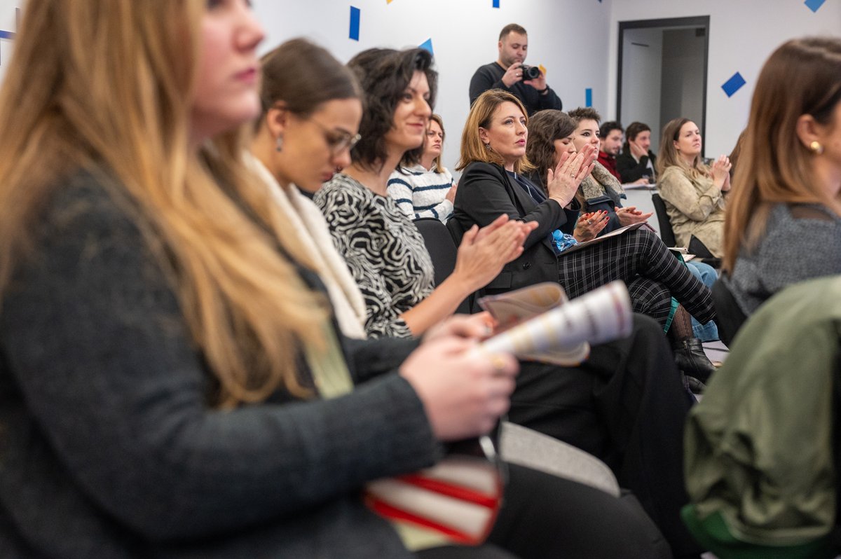 unwomenbih's tweet photo. Private sector commitment makers leading the change! 🚀 

The 1st private sector meeting in 🇧🇦 within campaign #GenerationEquality started! 

Thankful to all commitment makers and our partners for fostering gender equality &amp; @bitalliance for supporting implementation of this mtg. https://t.co/gOaQqta7Rs