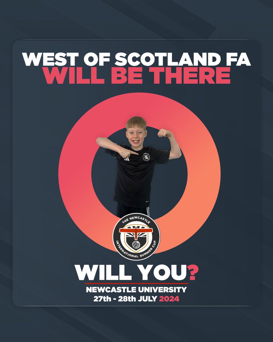𝗪𝗲𝗹𝗰𝗼𝗺𝗲 𝗪𝗲𝘀𝘁 𝗼𝗳 𝗦𝗰𝗼𝘁𝗹𝗮𝗻𝗱 𝗙𝗔! 🙌

🆕 We're delighted to welcome back <a href="/wosfa_/">West of Scotland Football Academy</a> U10 🏴󠁧󠁢󠁳󠁣󠁴󠁿 to the Newcastle Summer Cup this July 💪

🔗 You can join them by clicking the link below!

👉 eu1.hubs.ly/H075yky0

#TWSoccer | #NISC2024 | <a href="/yfst/">YFS</a>