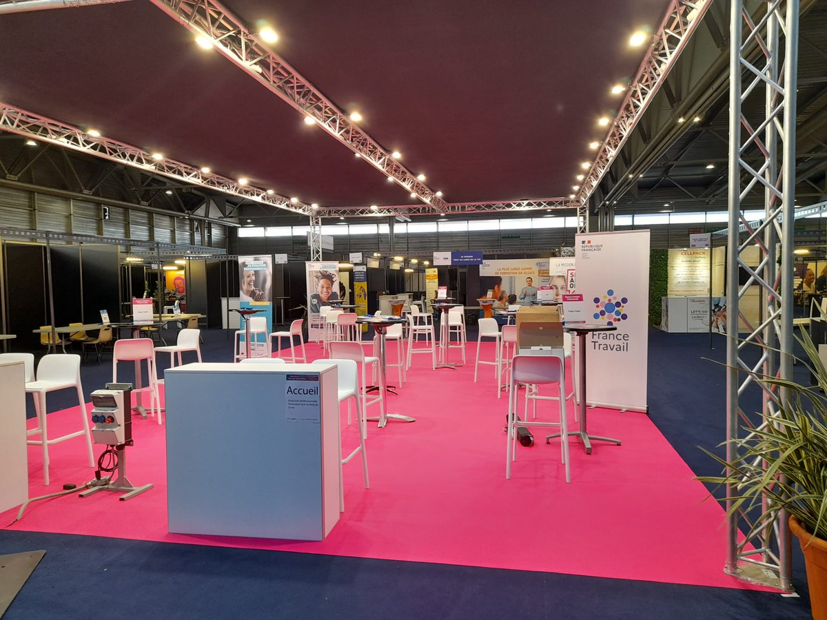 👉 RDV demain samedi 20 janvier 2024 au parc des expositions de <a href="/mulhouse/">Ville de Mulhouse</a>  pour le salon dédié à l'orientation et à l'évolution professionnelle.
Les conseillères et conseillers <a href="/FTravail_GE/">France Travail Grand Est</a> #HautRhin seront à votre écoute pour vous informer, vous conseiller et échanger. #Emploi