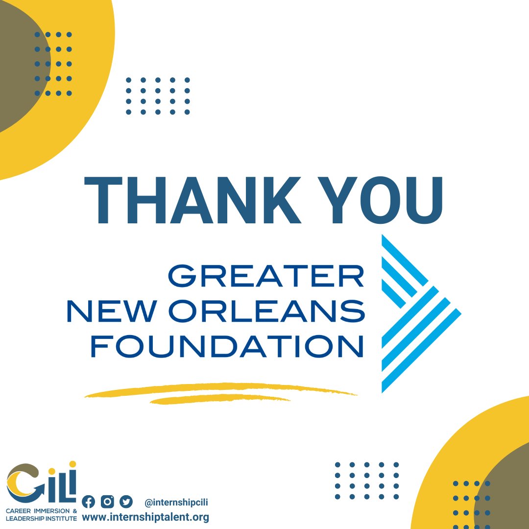 We're deeply grateful for the support from the Greater New Orleans Foundation. Their generous funding is a game-changer for us. It enables us to extend our reach to college students of color, who have historically faced challenges in education and employment.