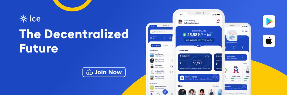 lce_bIockchain's tweet photo. 🌟 Ice is the newest digital currency you can mine using your phone for free.

CLAIM Your Free Tokens💰 NOW 👉 https://t.co/vqZg4GrKsb 🔗

👉  Download our📱 app and join the Ice Network today. https://t.co/Az4JiUnbtr