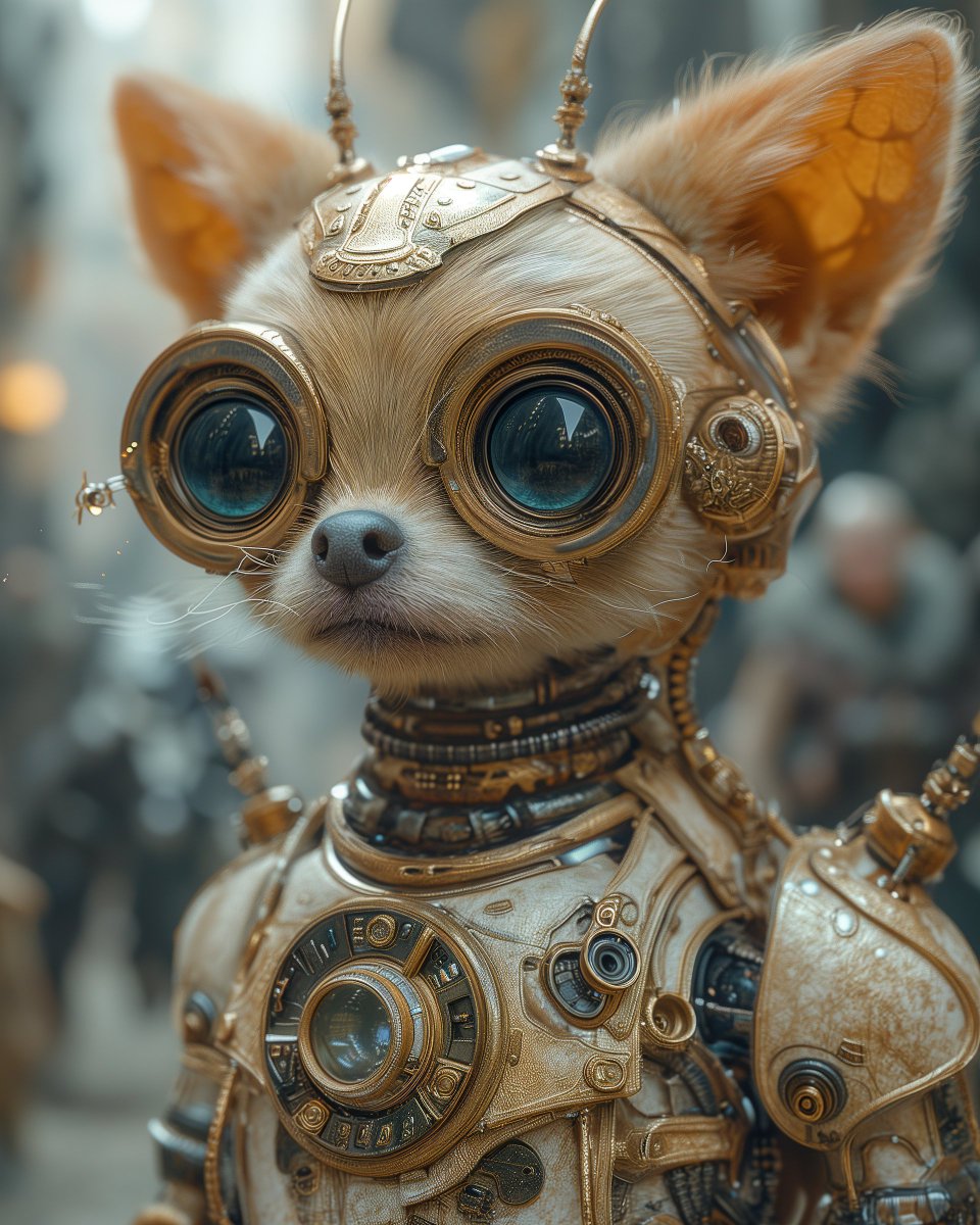hbba_onchain's tweet photo. 🪬Сhihuahua humanoid🐶 

Prompt in ALT🔽

#PromptShare #midjourneyart #AIcommunity #midjourneyV6 #animal #chihuahua #steampank https://t.co/OkFsc2s2ND