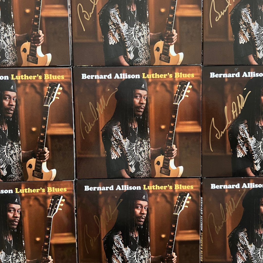 🤩I am so excited to announce that my new album BERNARD ALLISON LUTHERS BLUES is Available Digitally TODAY! The double CD and Double Vinyl will be available Friday, January 26th. I have some autographed CD’s on the website now to order! 🔥 Grab a copy ➡️ bernardallison.com/shop