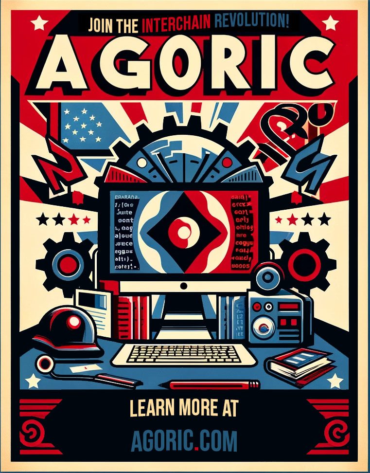 Not part of the @Agoric revolution yet? 
Visit docs.agoric.com/guides/getting… today to get started!
#agoric #agoricBlockchain #web3 #javascript