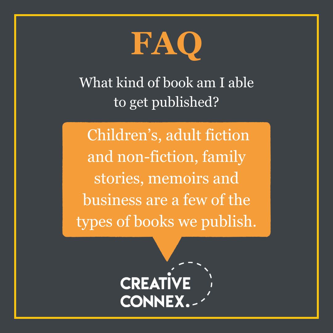 creative_connex's tweet photo. Do you want to learn more about self-publishing and book development? These are some of our most frequently asked questions. Leave a comment if you have any more, we would be more than happy to answer them for you! 

#CreativeConnex #Selfpublishing #FAQ https://t.co/QPNX3upmeo