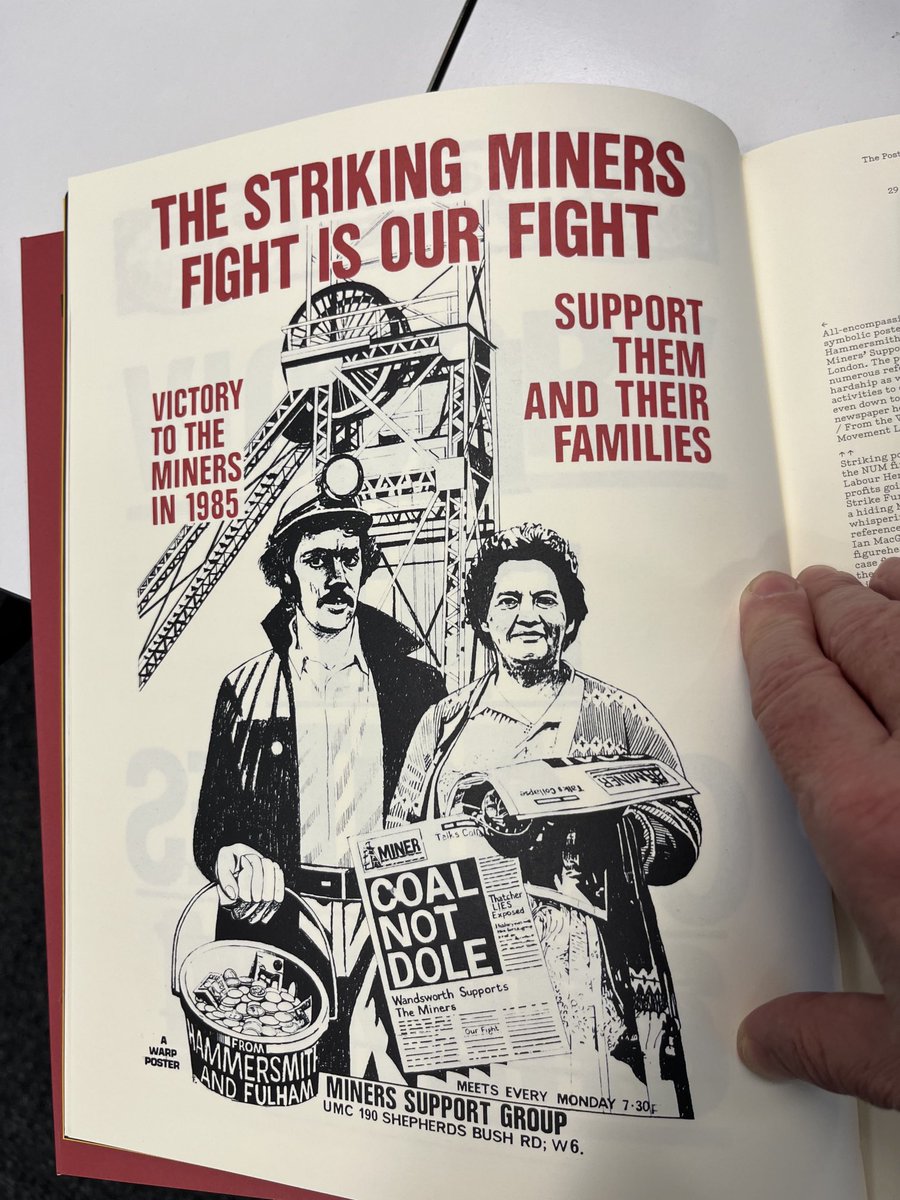 StuartMaconie's tweet photo. Recently watched some of Jeremy Deller’s excellent films about the Miners Strike and now this arrives. Fantastic! Thank you ⁦@RoughTradeBooks⁩ ! https://t.co/thtlYf4mYX