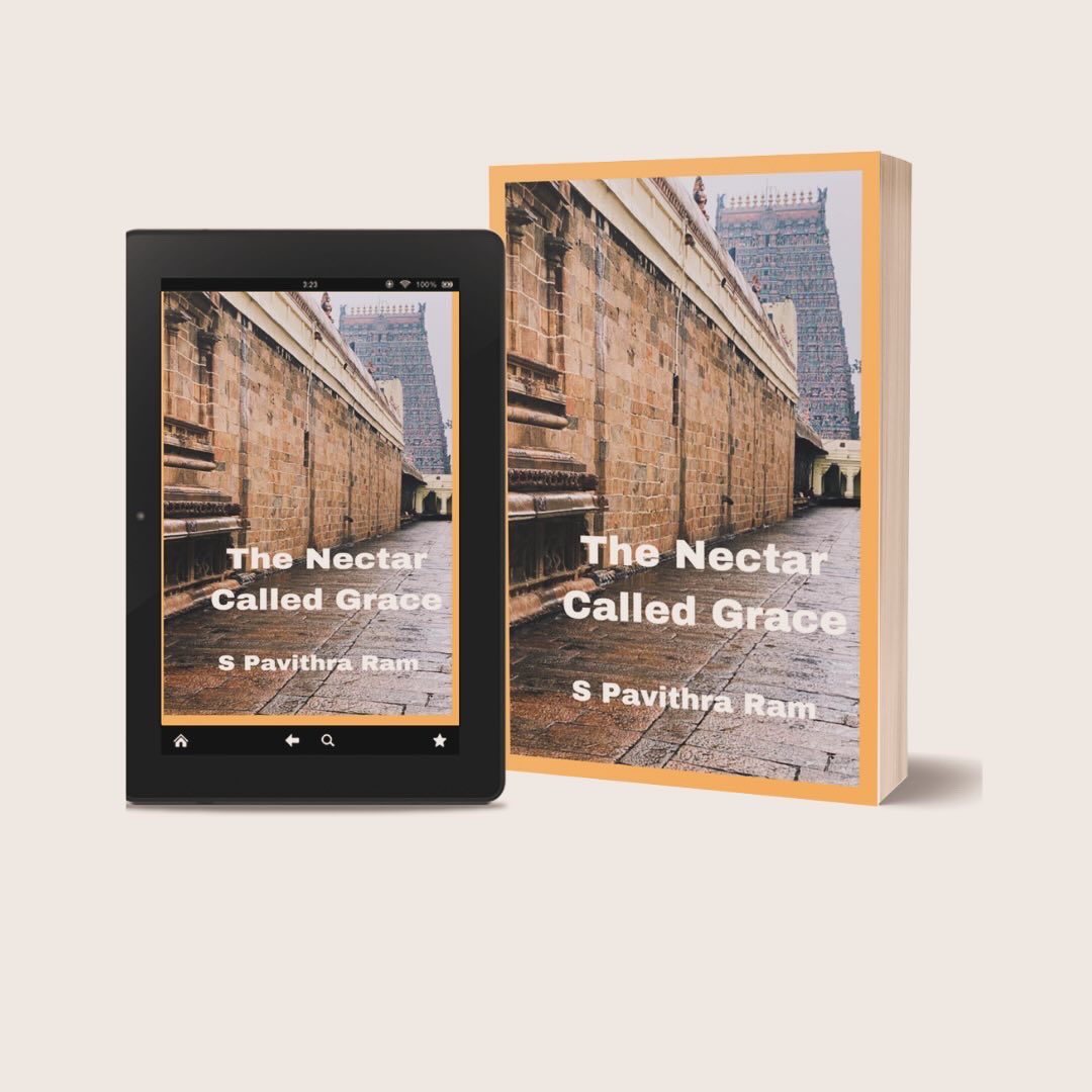 Pavithra_Ram's tweet photo. Happy to present - The Nectar Called Grace, a fiction by S Pavithra Ram .   An endearing tale about passion, choices, grit and faith! Now available on Amazon Kindle and in Paperback formats on Amazon, Flipkart and Notion Press online stores #fiction #AuthorsOfTwitter #BookBoost https://t.co/K1tccrfk58