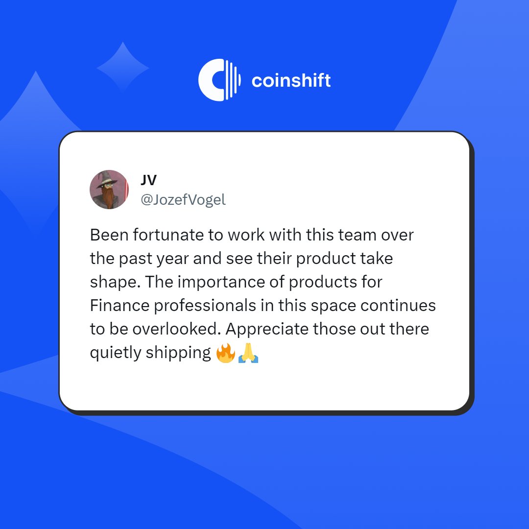 Coinshift tweet media