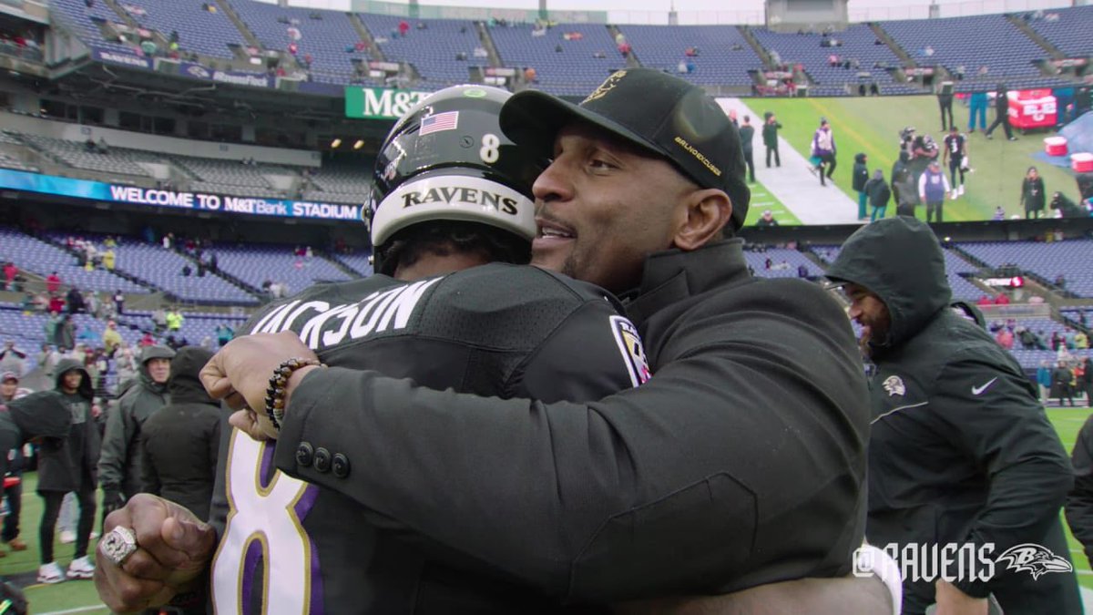 LiveRavenNation's tweet photo. Ray Lewis on Lamar Jackson: 

“I’m putting all my chips on 8. He has a different look in his eyes.” https://t.co/Jz6gHFEget
