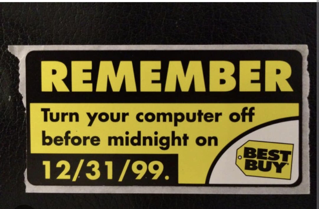 GoDocYourself's tweet photo. You get to relive late 90's fashion! Mass hysteria?! What more do you need? #NYE #Y2K #Robots https://t.co/7wCCVssL2M