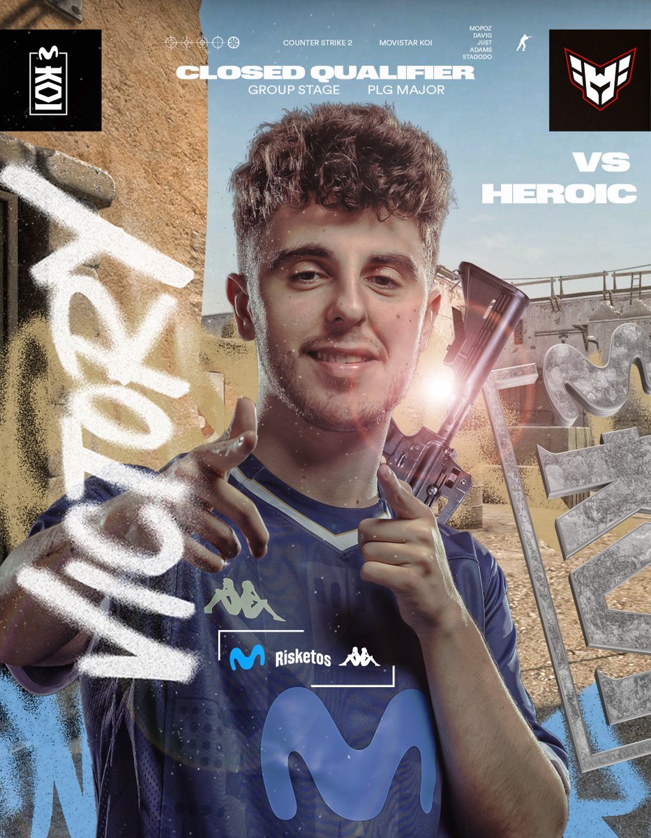 MovistarKOI's tweet image. ESTO ES MOVISTAR KOI, VAYA REMONTADA DE LOS CHAVALES.

Ganamos a @heroicgg y pasamos 2-1 a la siguiente ronda del suizo. Mañana a las 16:00 Bo3 para ir a Rumanía al RMR.

#SomosMovistarKOI